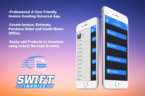 Swift Invoice Pro screenshot 2