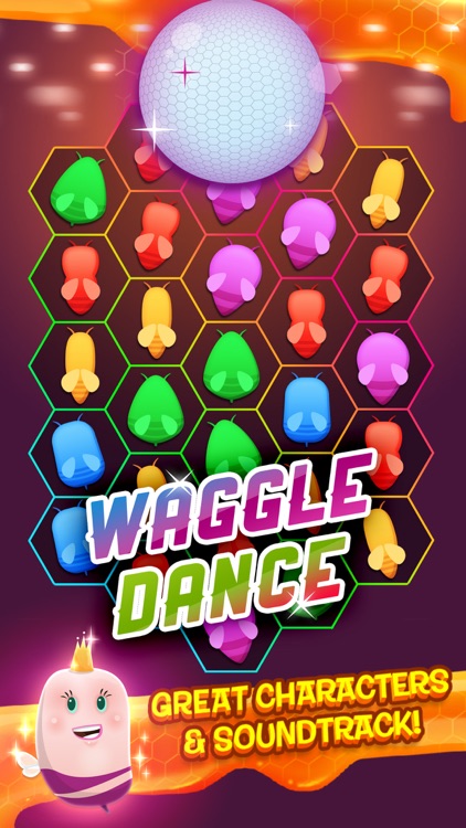 Disco Bees - The Fun New Match 3 Game
