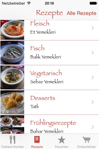 Türkisch Kochen screenshot 2