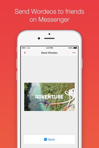 Wordeo for Messenger screenshot 4