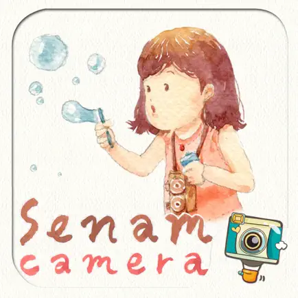 Senam Camera by PhotoUp Watercolor Stamps Frame Filter photo decoration app Читы