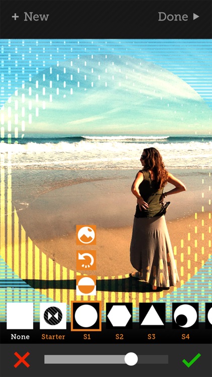Tangent - Add Geometric Shape, Pattern, Texture, and Frame Overlays and Effects to Your Photos screenshot-0