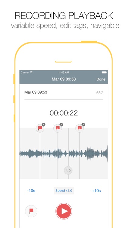 Voice Recorder Free - Recording Audio Memos App