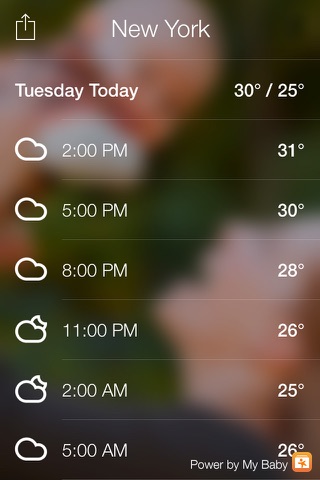 Baby Weather - New mom Pregnancy and parenting weather tools screenshot 3
