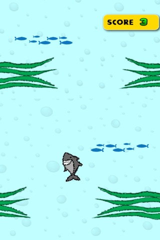Swing Sharky – A deep sea shark swimming game screenshot 3