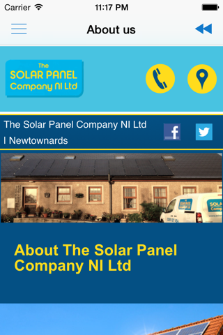 Solar panel Company NI screenshot 3