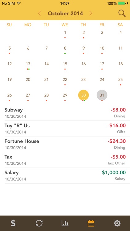 Checkbook - Spending, Income, Cashflow and Account Tracker screenshot-3