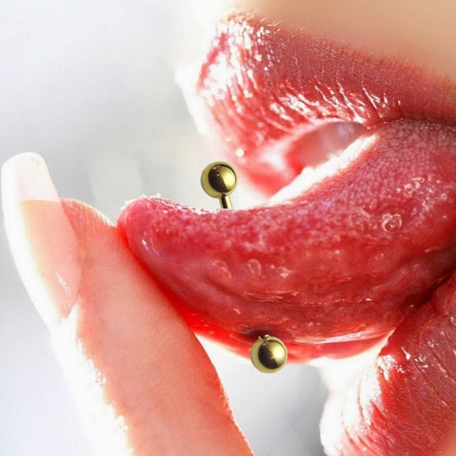 Tongue Piercing Booth - The Barbell Tongue Rings & Oral Piercings App