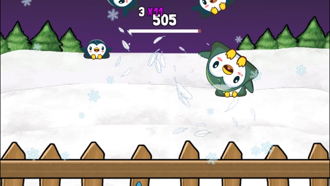Penguin Bird Shooter Club FREE - Fling snowballs to shoot do(圖3)-速報App