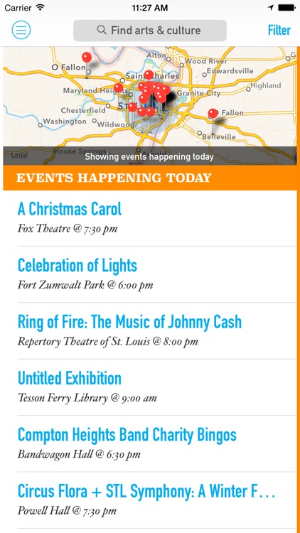 RAC Arts & Events Calendar