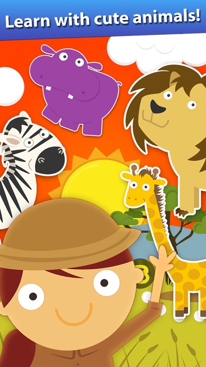 Animal Math Games for Kids in Pre-K, Kindergarten and 1st Grade Learning Numbers, Counting, Addition and Subtraction Free screenshot-4