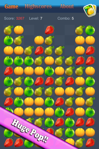 Fruit Crush Paradise Free screenshot 2