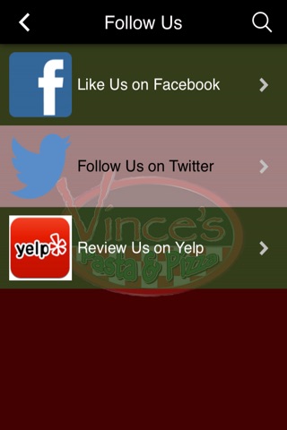 Vince's Pasta Online Ordering screenshot 2