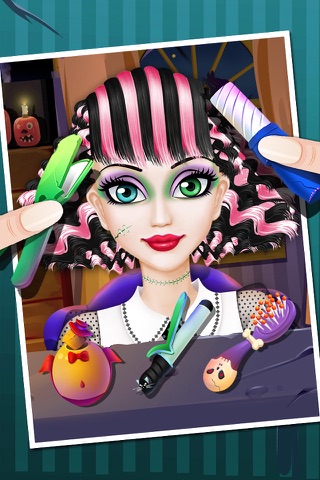 Kids Monster Hair Salon - Hot  Free Game screenshot 2