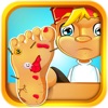 Scary Foot Injury - Boy's Clinic Scary Foot Injury - Boy's Clinic