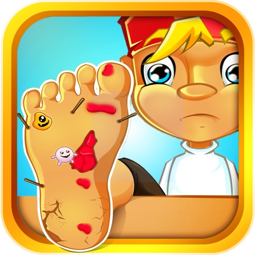 Scary Foot Injury - Boy's Clinic iOS App