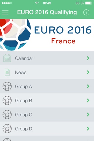 EURO 2016 App screenshot 3