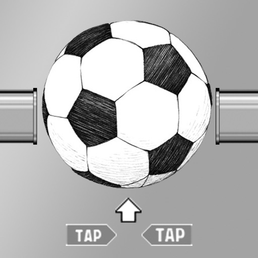 Doodle Soccer Ball Pipes iOS App