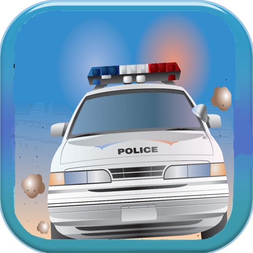 A Cop Car Jumping Stunt Driving Game Free icon