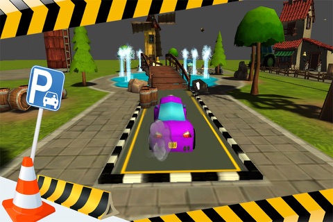 `Cartoon Car Parking Driving Simulator screenshot 2