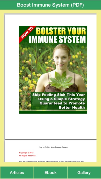 Immune System Guide - Have a Better Health Using Simple Strategy!
