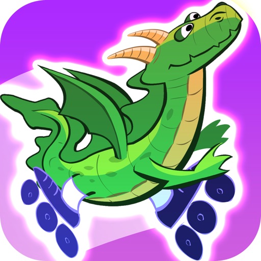 Dinky Dragon: Guide Godzilla Travelers Through Mystic Greenwood - Medieval Game HD iOS App