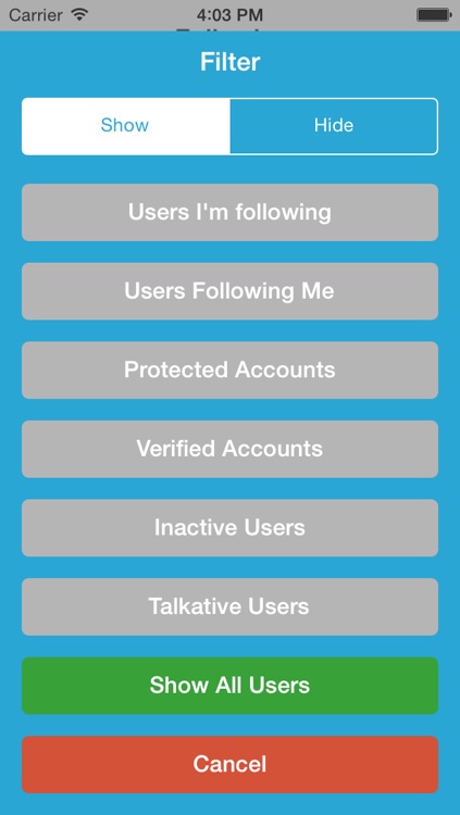 Find Unfollowers And Track New Followers On Twitter - Pro Edition screenshot-4