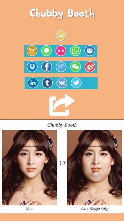 Chubby Booth -Make You Face Fat,Plump &Skinny,Insta Pic Editor screenshot-3