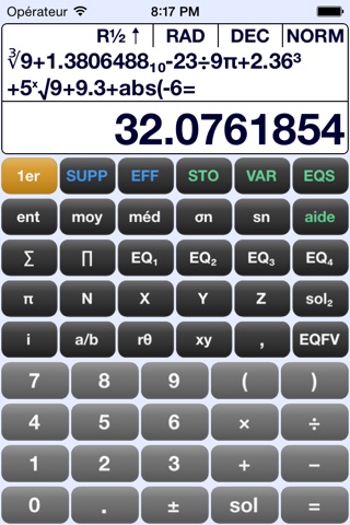 Scientific Calculator EQ7 Pro screenshot 3