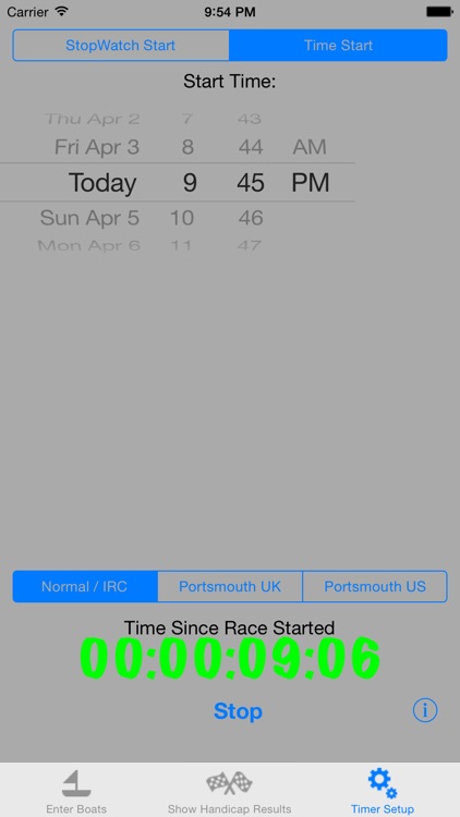 Sailing Handicap Calculator screenshot-3