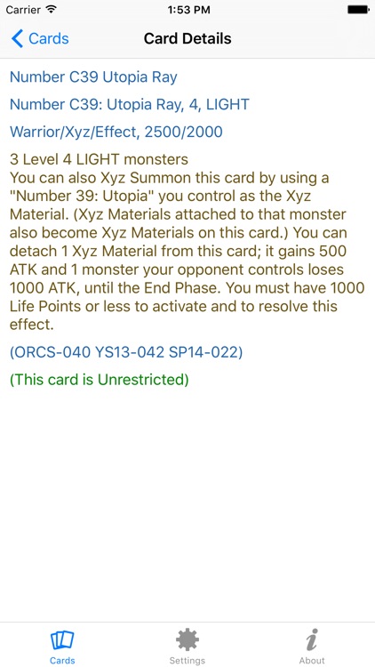 Rules Reference for Yu-Gi-Oh!