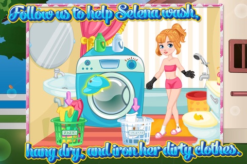 Princess  Washing Clothes screenshot 2