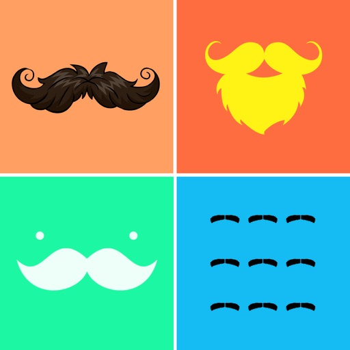 Mustache Wallpapers & Backgrounds Pro - Home Screen Maker with Cool Beard Icon Themes Icon