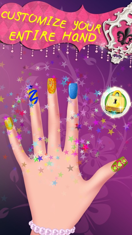 Cinderella's Woods Nail Salon - Beauty Make-Over Design & Fashion Manicure Dress-Up (Free Maker Games for Girls) screenshot-3