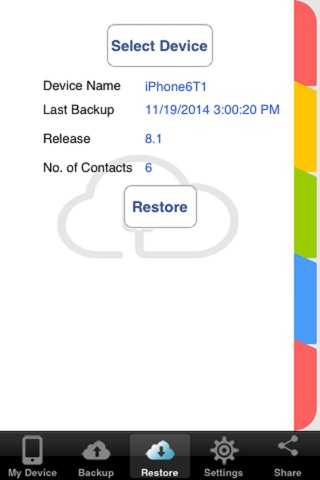 My Contacts Cloud screenshot 3