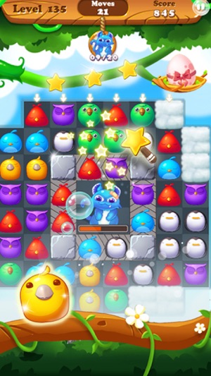 Crazy Bird - 3 match bubble puzzle crush