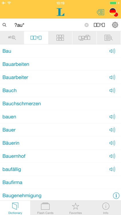 Chinese <-> German Talking Dictionary Essential screenshot-3