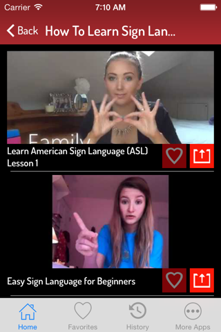 Sign Language Guide - American Sign Language Learning Signs screenshot 2