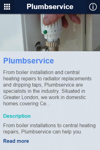 Plumbservice screenshot 2