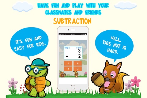 Subtraction for Kids: Animal Flash Cards screenshot 3
