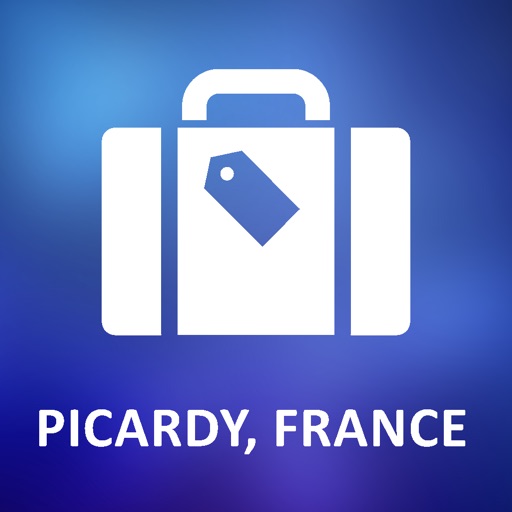 Picardy, France Offline Vector Map icon