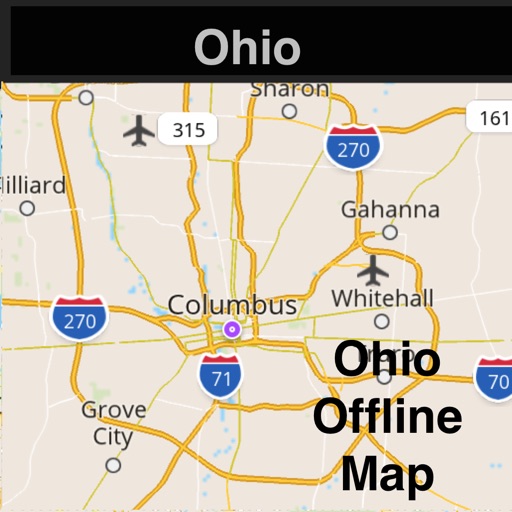 Ohio Offline Map with Real Time Traffic Cameras icon
