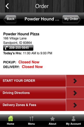 Powder Hound Pizza screenshot 2