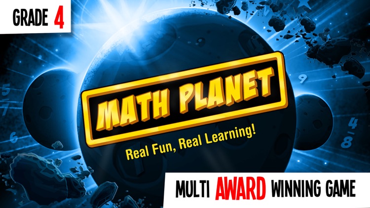 4th Grade Math Planet - Fun math game curriculum for kids screenshot-0