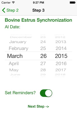 Bovine Estrus Synchronization screenshot 2