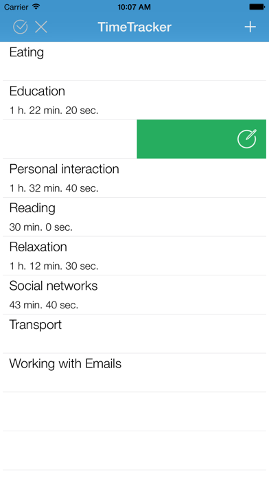 How to cancel & delete TimeTracker. Time study. Time control. Time management. from iphone & ipad 2