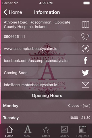 Assumptas Beauty Salon screenshot 3