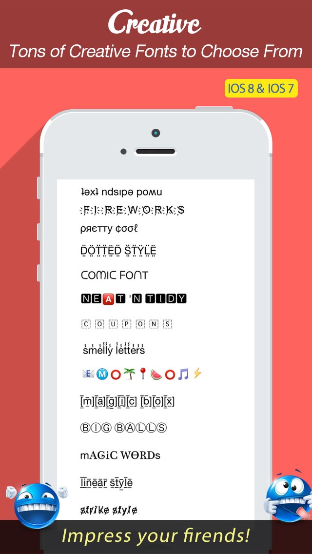 FONT KEYBOARD FREE - NEW TEXT STYLES &AMP; EMOJI ART FONT FOR TEXTING 2.0.6 IOS