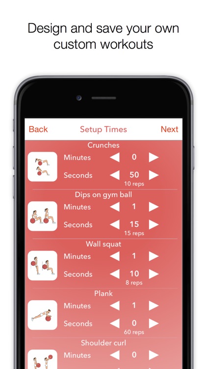 Gym Ball Revolution - daily fitness swiss ball routines for home workouts program screenshot-3