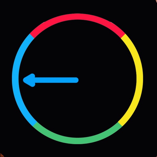 Impossible Color Wheel Crush - Match the line to the circle color icon